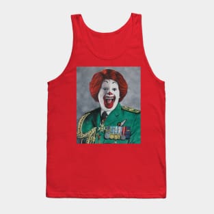 American Ronald | General McDonald | Apocalypse Pop Art | Original Oil Painting Created in 2020 by Tyler Tilley (tiger picasso) Tank Top